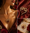 Butterfly Heart Romance – Halskette 50 cm
