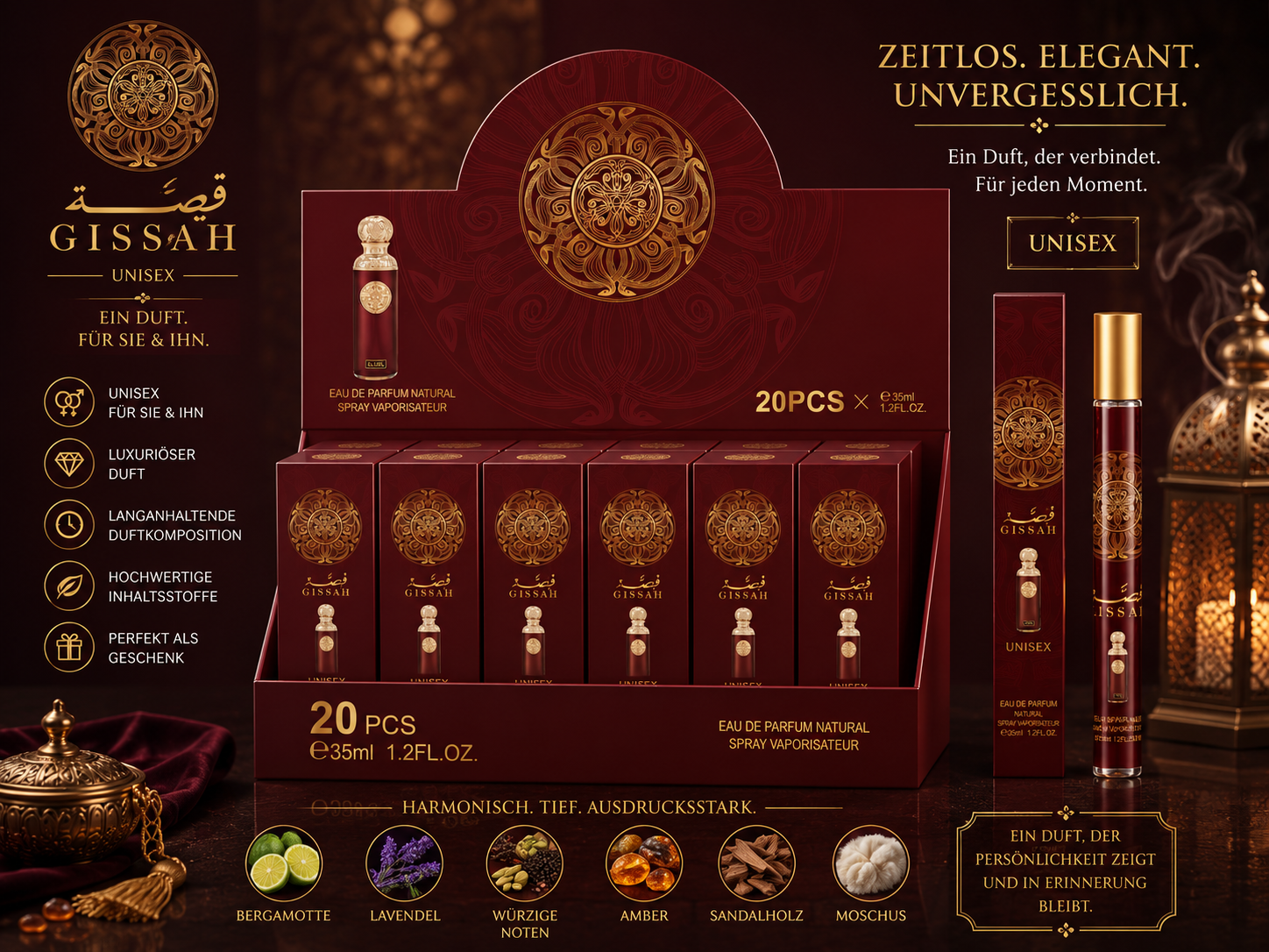 Gissah Ruby – Unisex Eau de Parfum