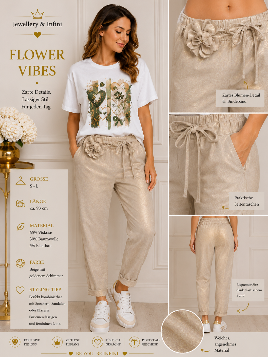 Golden Flower PantsGolden Flower Pants