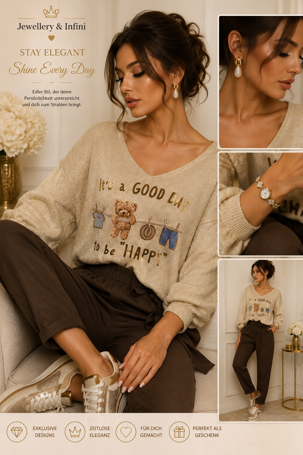 Golden Glow Pullover