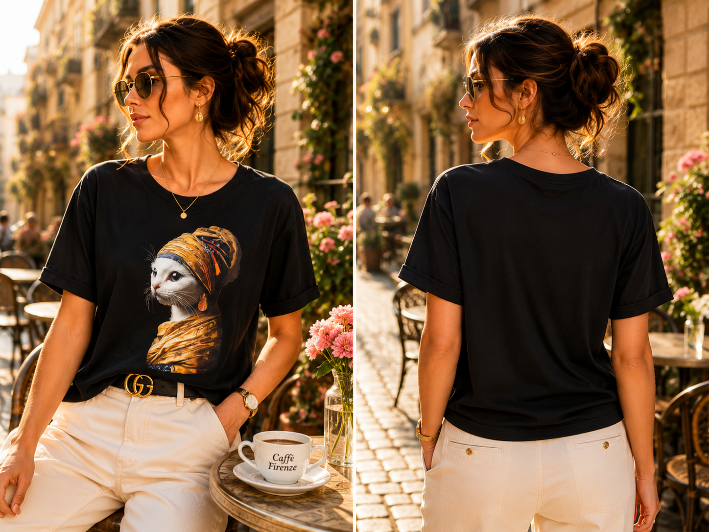 🐱 CAT ART T-SHIRT