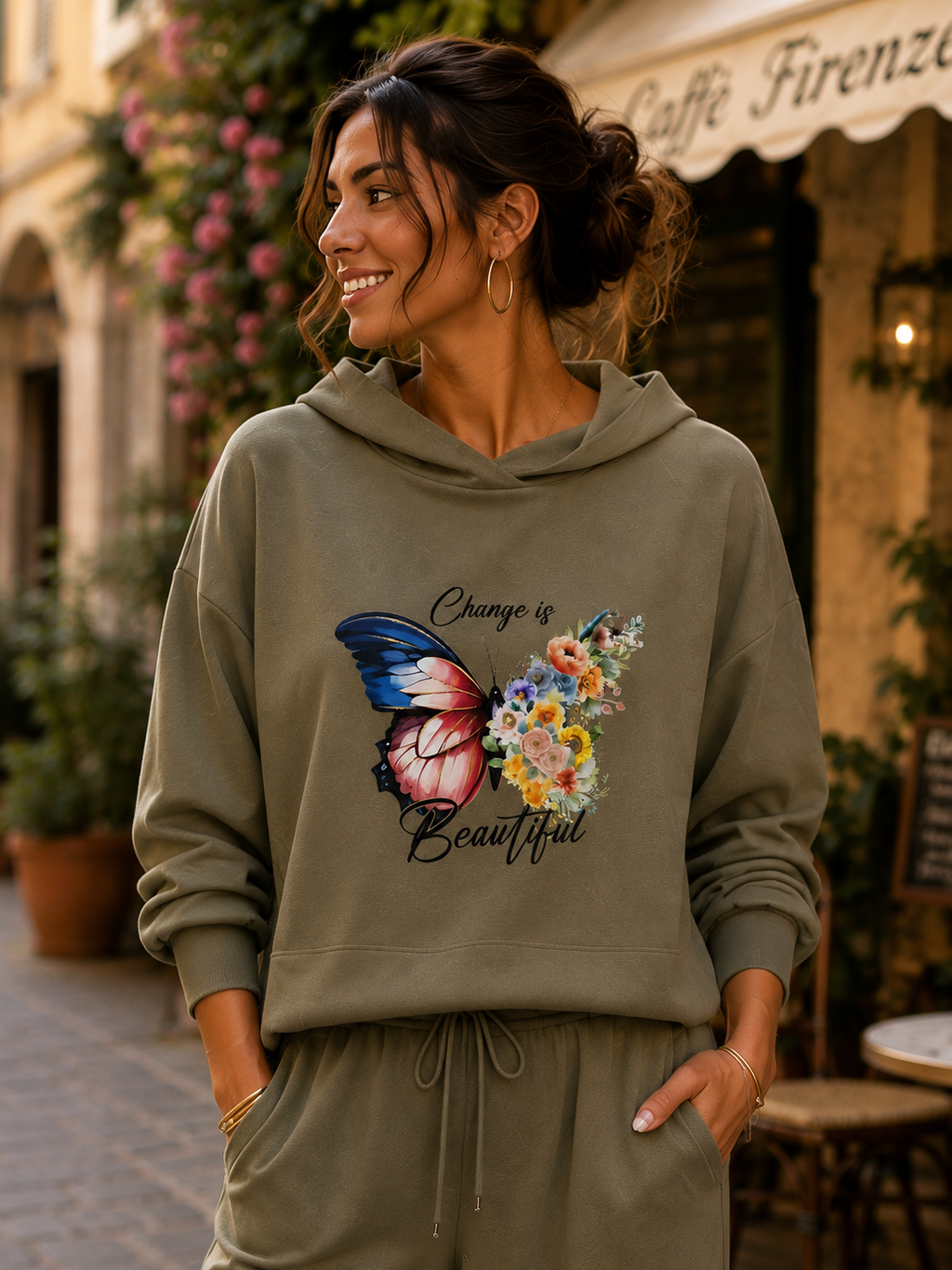 Eleganter Zweiteiler „Change is Beautiful“ – Made in Italy 🇮🇹