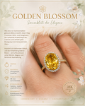 🌼 Golden Blossom – Sonnenblüte der Eleganz 🌼