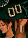 Golden Radiance – Creolen 3 cm