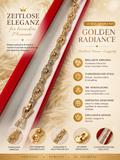 ✨ Luxus Armband „Golden Majesty“ – 18K Vergoldet & Zirkonia ✨