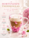🌸 Hortensien-Thermoglas 🌸
💖 Elegant • Zeitlos • Besonders