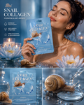 💙 Premium Snail Collagen Gesichtsmaske – Anti-Aging & Feuchtigkeit