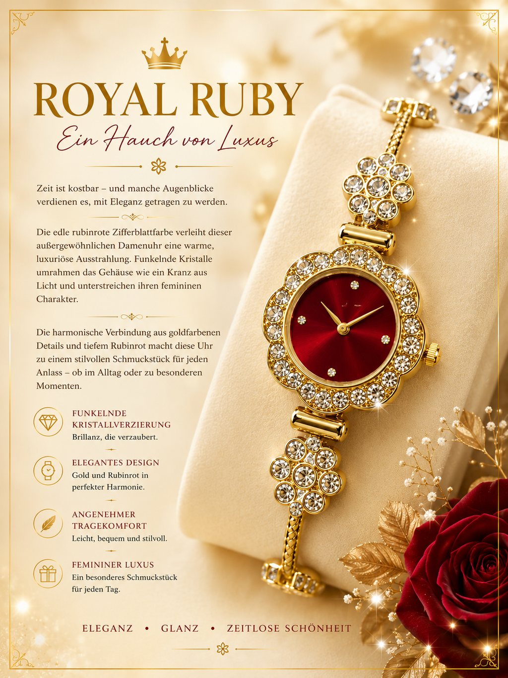 🌹 Royal Ruby – Ein Hauch von Luxus 🌹