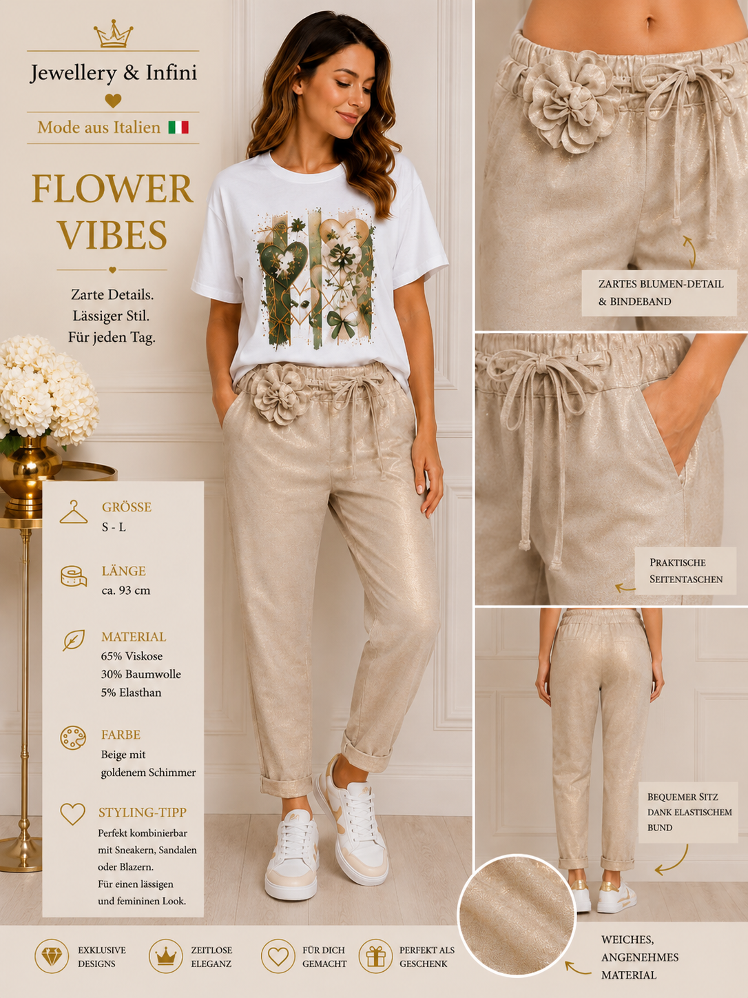 Golden Flower PantsGolden Flower Pants