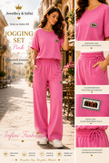 Jogging Set Pink
Sportlich. Feminin. Bequem.